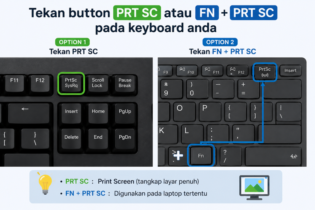 cara print screen pc