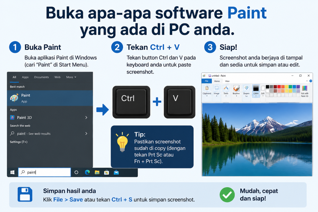 cara print screen pc
