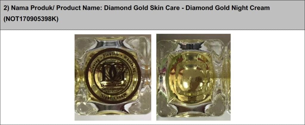 diamond gold skincare bahaya