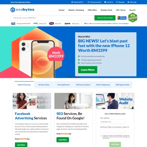 exabytes-web-hosting-malaysia 5 Web Hosting Malaysia Yang Terbaik & Mesra Pengguna