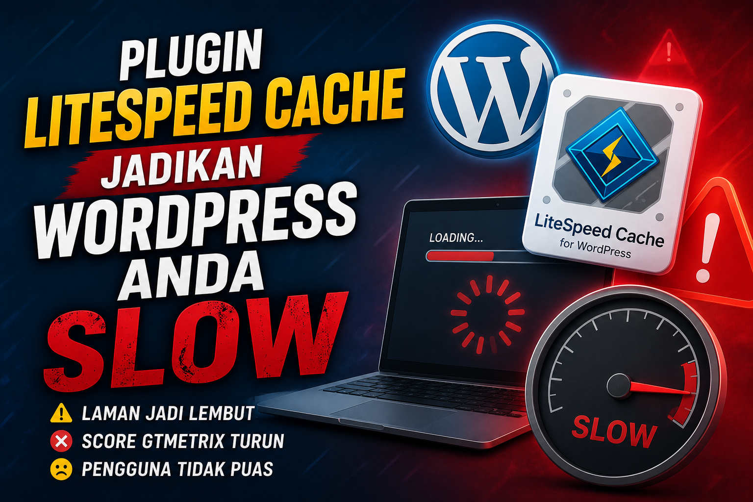 Plugin LiteSpeed Cache Jadikan WordPress Anda Slow? litespeed cache