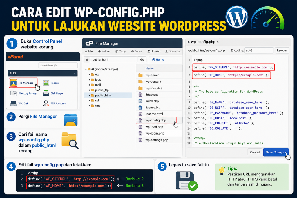 Cara Lajukan Database