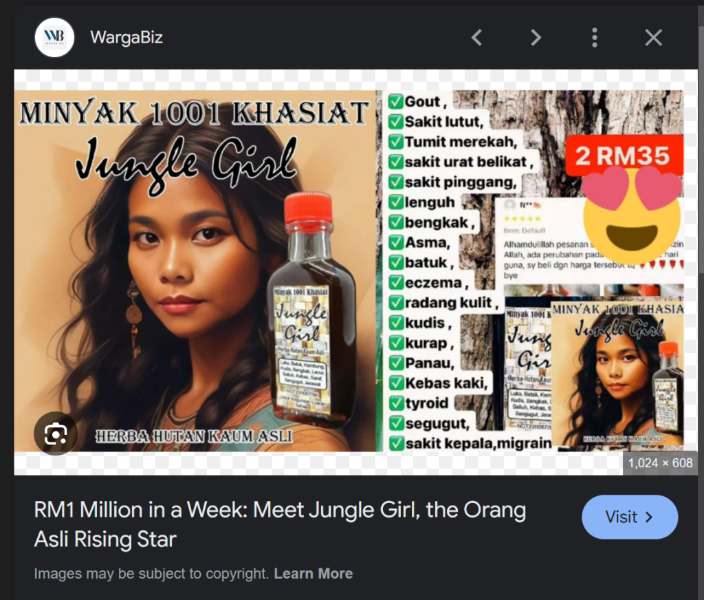 Screenshot-2024-11-24-181631-1024x872 Minyak Jungle Girl: Viral di TikTok, Tetapi Hati-Hati dengan Dakwaan Overclaim