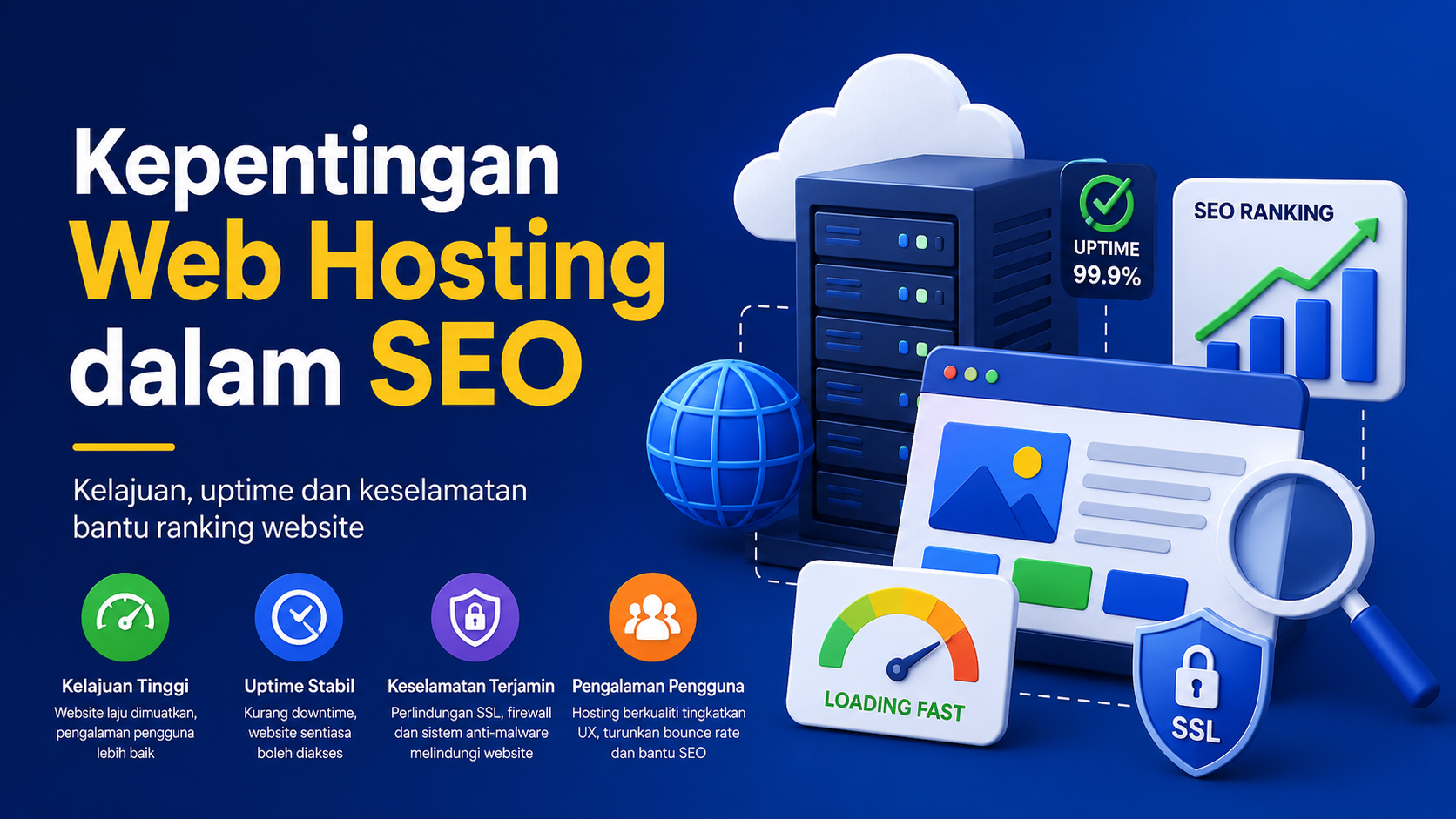 Kepentingan web hosting dalam SEO