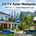 CCTV Solar Malaysia: Apa Beza WiFi dan 4G Untuk Kegunaan Luar? CCTV Solar Malaysia