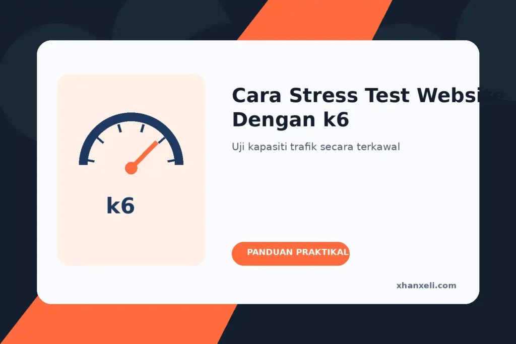 cara stress test website dengan k6