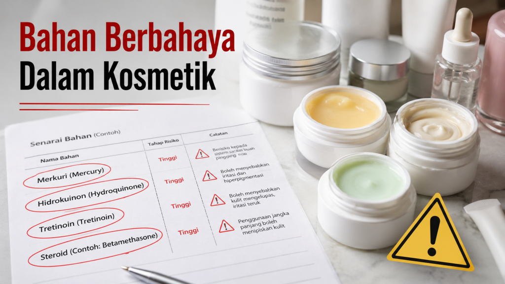 Bahan berbahaya dalam produk kecantikan diharamkan KKM