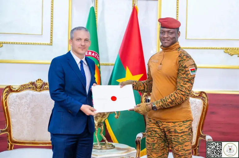 Ibrahim Traoré menerima Duta Israel ke Burkina Faso