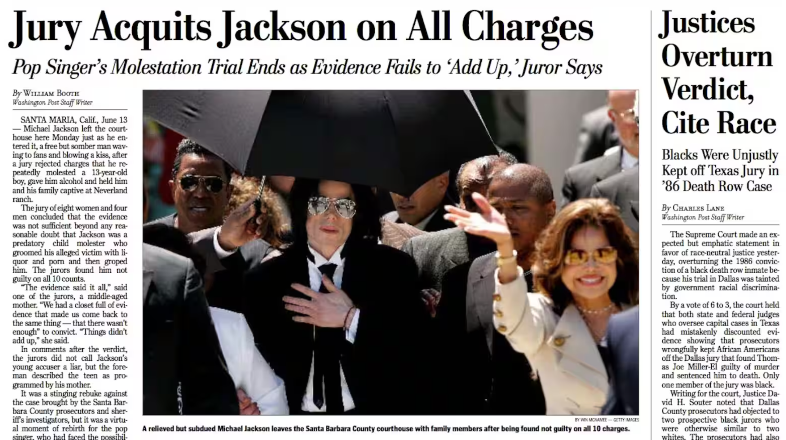 Kes mahkamah Micheal Jackson berkaitan tuduhan child abuse