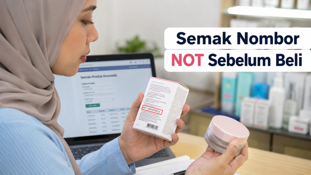 produk kecantikan diharamkan KKM