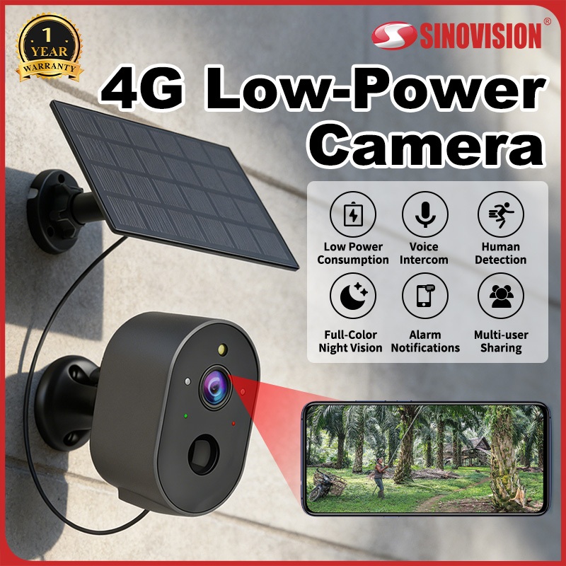 SINOVISION 4G Solar CCTV Malaysia